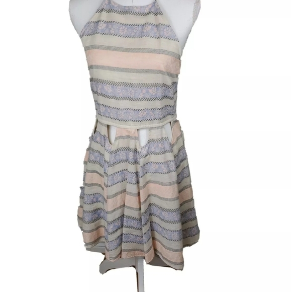 Chelsea & Violet Dresses & Skirts - NWT Chelsea & Violet Cut Out Boho Halter Sleeveless Dress Size L